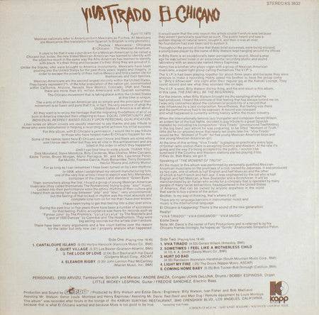 El Chicano - Viva Tirado - The Funkadoobian