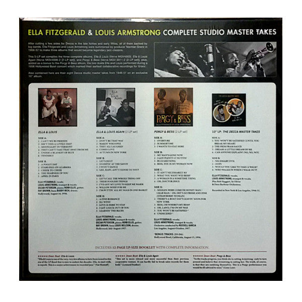 Ella Fitzgerald & Louis Armstrong - Complete Studio Master Takes - The Funkadoobian