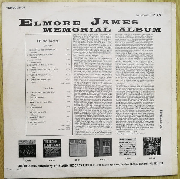 Elmore James - Memorial Album - The Funkadoobian