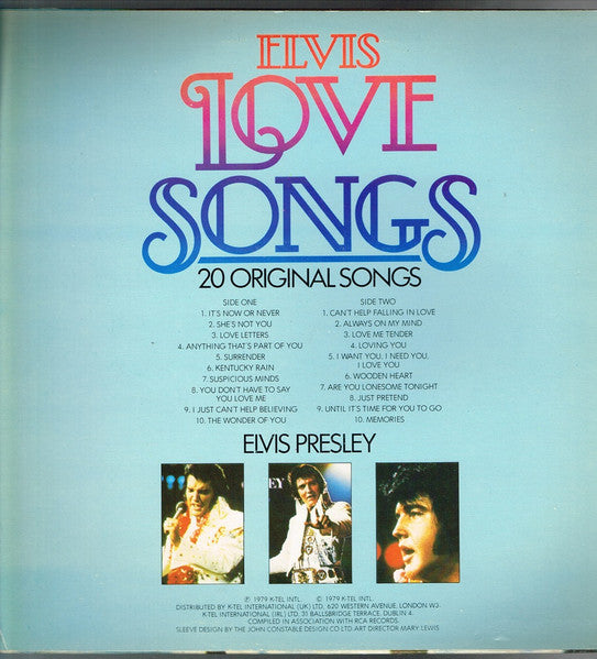 Elvis Presley - Love Songs (20 Original Songs) - The Funkadoobian