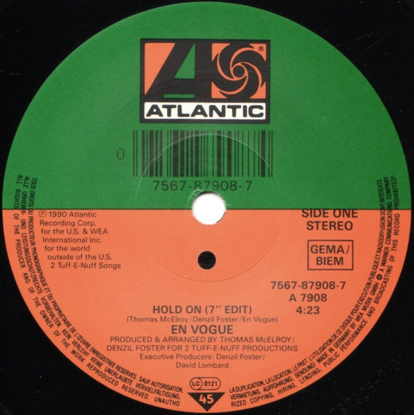 En Vogue - Hold On (Seven Inch Edit)