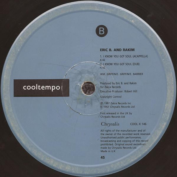 Eric B. & Rakim - I Know You Got Soul - The Funkadoobian