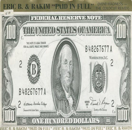 Eric B. & Rakim - Paid In Full (Mini Madness - The Coldcut Remix) - The Funkadoobian