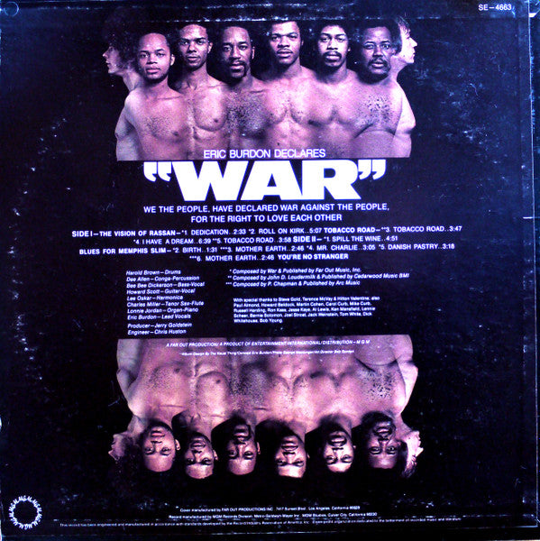 Eric Burdon & War - Eric Burdon Declares War