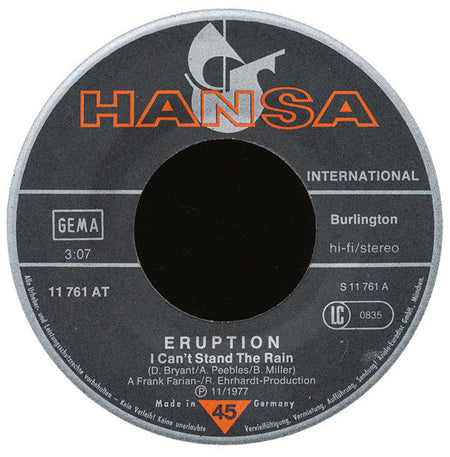 Eruption (4) Featuring Precious Wilson - I Can't Stand The Rain - The Funkadoobian