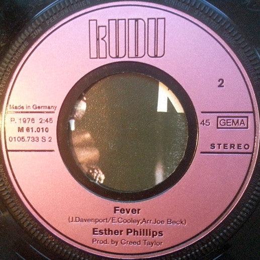 Esther Phillips - For All We Know / Fever