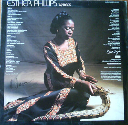Esther Phillips With Joe Beck - Esther Phillips W/Beck - The Funkadoobian