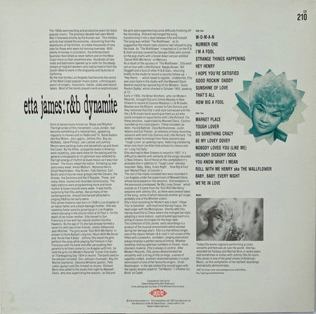 Etta James - R & B Dynamite - The Funkadoobian
