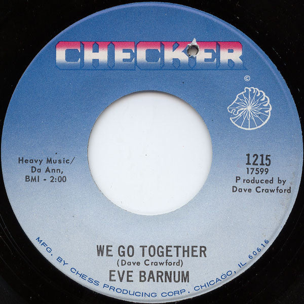 Eve Barnum - Please Newsboy / We Go Together - The Funkadoobian