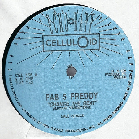 Fab 5 Freddy / Fab 5 Betty - Change The Beat - The Funkadoobian