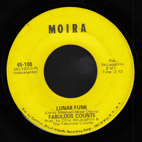 The Fabulous Counts - Get Down People / Lunar Funk - The Funkadoobian