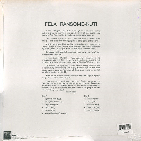 Fela Ransome Kuti & His Koola Lobitos - Fela Ransome Kuti And His Koola Lobitos - The Funkadoobian