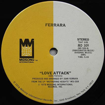 Ferrara - Shake It Baby Love / Love Attack - The Funkadoobian