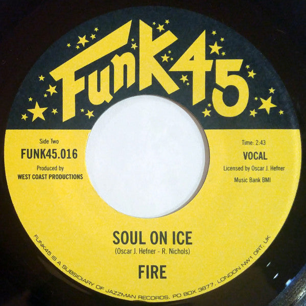 Fire - Flight To Cuba / Soul On Ice - The Funkadoobian