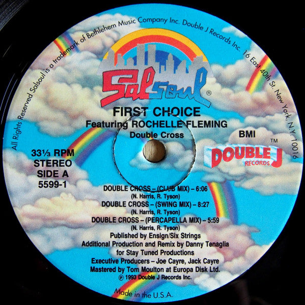 First Choice Featuring Rochelle Fleming - Double Cross - The Funkadoobian