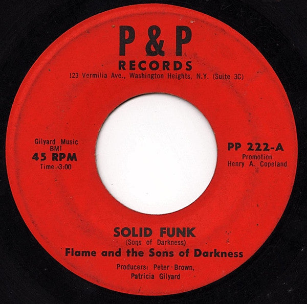 Flame 'N' King And Sons Of Darkness - Solid Funk - The Funkadoobian