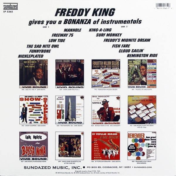 Freddie King - Gives You A Bonanza Of Instrumentals - The Funkadoobian