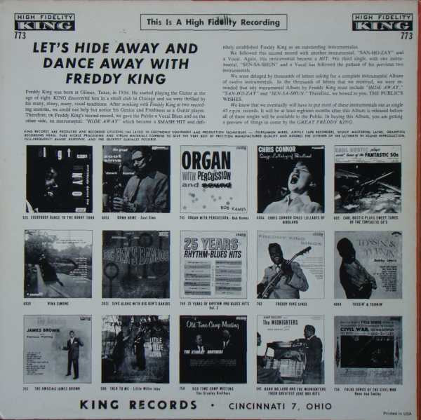 Freddie King - Let's Hide Away And Dance Away With Freddy King - The Funkadoobian