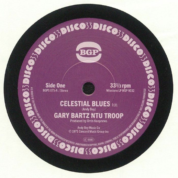 Gary Bartz NTU Troop / Gary Bartz - Celestial Blues / Gentle Smiles