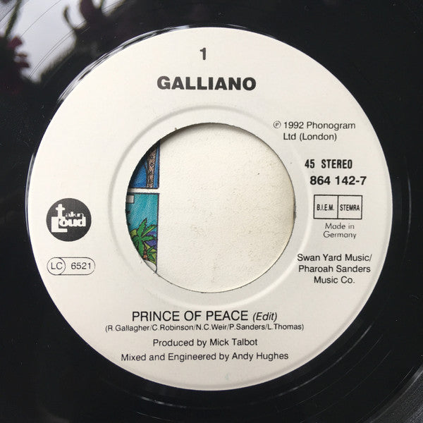 Galliano - Prince Of Peace