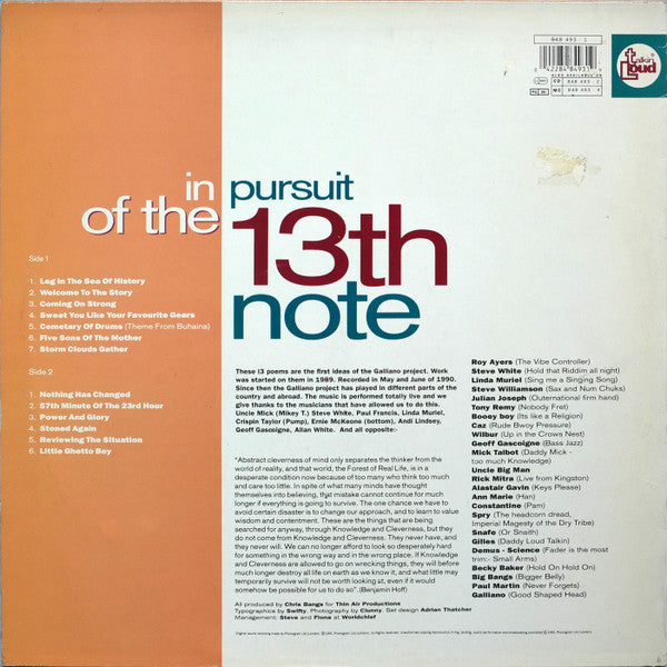 Galliano - In Pursuit Of The 13th Note - The Funkadoobian