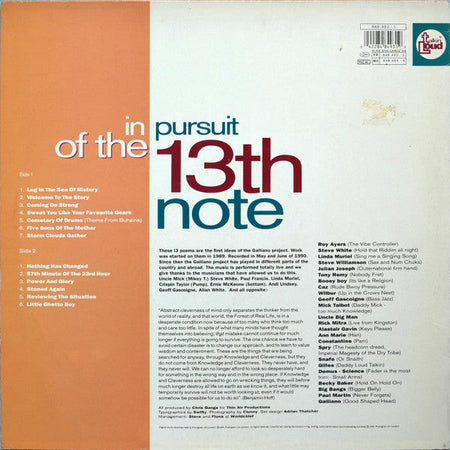 Galliano - In Pursuit Of The 13th Note - The Funkadoobian