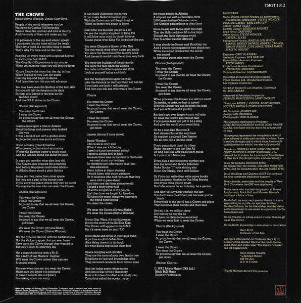 Gary Byrd & The G.B. Experience - The Crown - The Funkadoobian