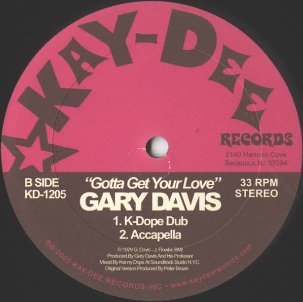 Gary Davis - Gotta Get Your Love - The Funkadoobian