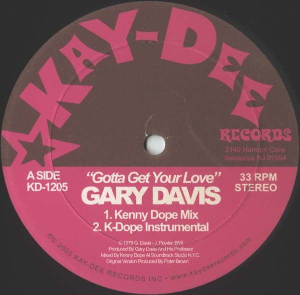 Gary Davis - Gotta Get Your Love - The Funkadoobian