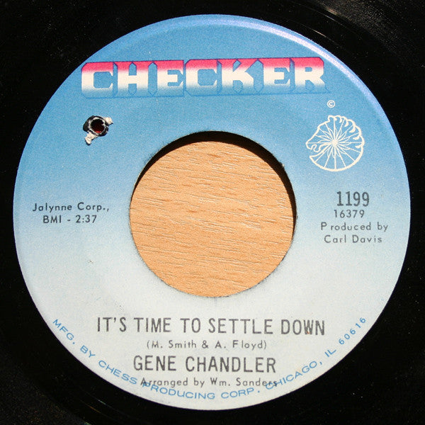Gene Chandler - River Of Tears / It's Time To Settle Down - The Funkadoobian