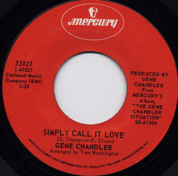 Gene Chandler - Simply Call It Love - The Funkadoobian