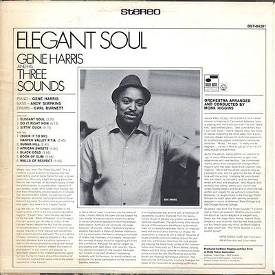 Gene Harris And His The Three Sounds - Elegant Soul - The Funkadoobian