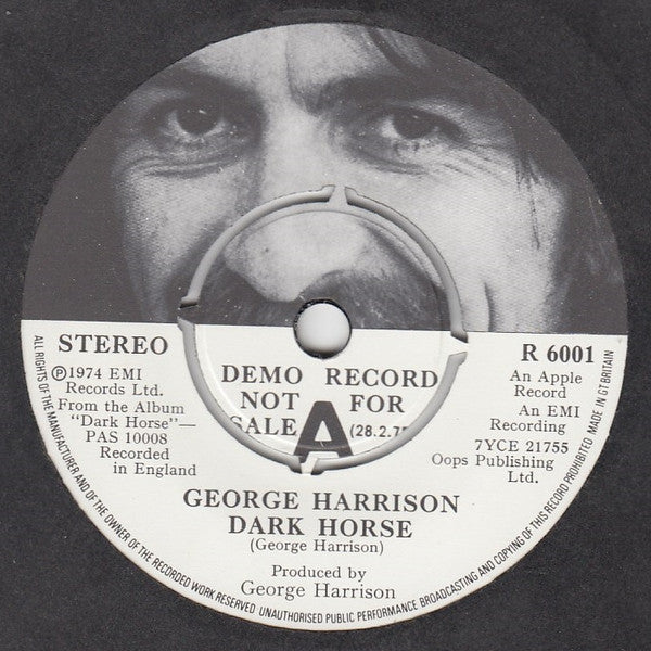 George Harrison - Dark Horse - The Funkadoobian