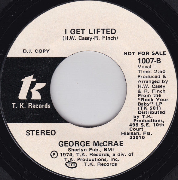 George McCrae - I Get Lifted - The Funkadoobian