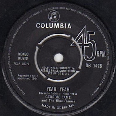 Georgie Fame & The Blue Flames - Yeah Yeah - The Funkadoobian