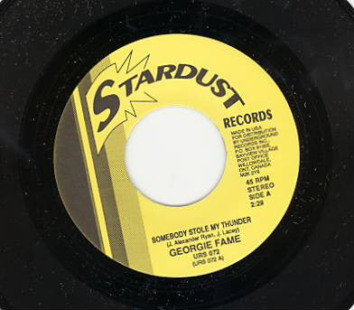Georgie Fame / Judy Clay - Somebody Stole My Thunder / That's All - The Funkadoobian