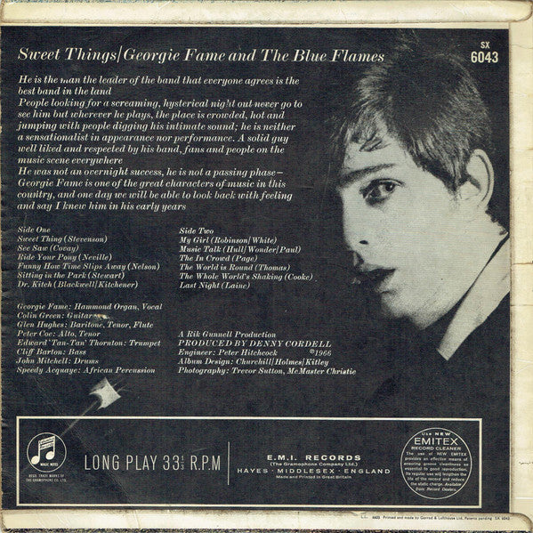 Georgie Fame - Sweet Things - The Funkadoobian
