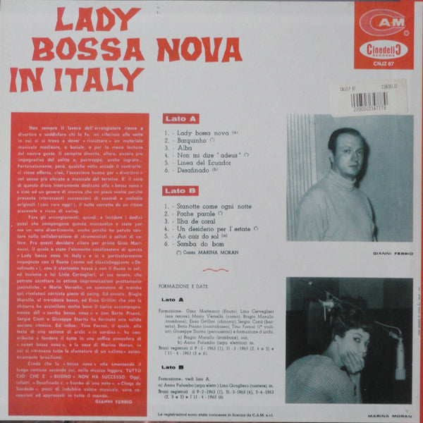 Gianni Ferrio - Gino Marinacci - Lady Bossa Nova In Italy - The Funkadoobian