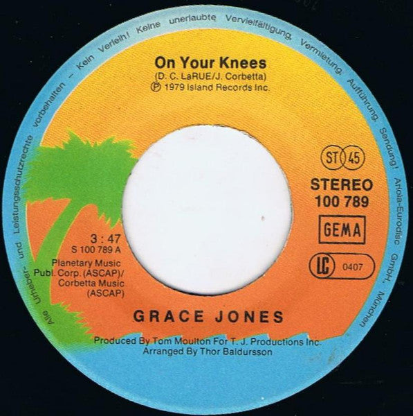 Grace Jones - On Your Knees - The Funkadoobian