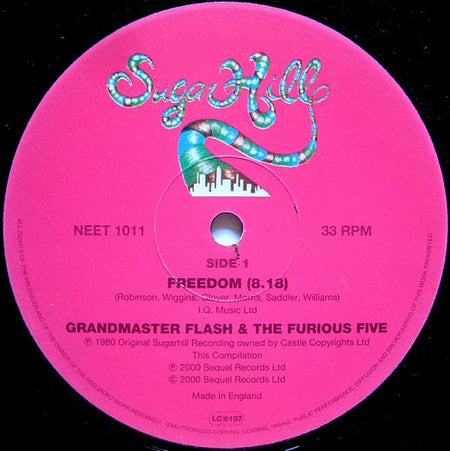 Grandmaster Flash & The Furious Five - Freedom / Superappin' - The Funkadoobian