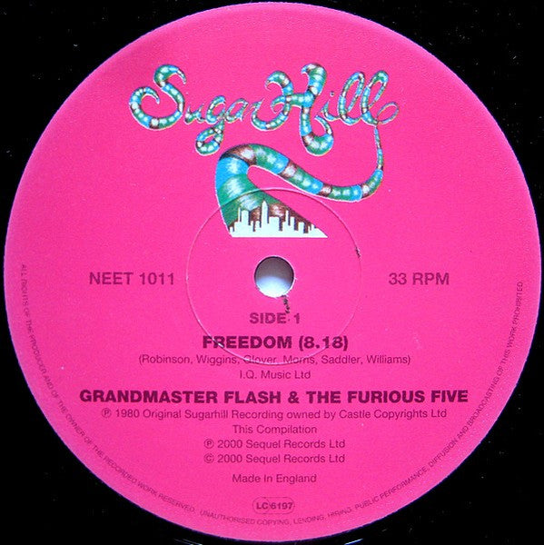 Grandmaster Flash & The Furious Five - Freedom / Superappin' - The Funkadoobian