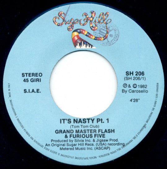 Grandmaster Flash & The Furious Five - It's Nasty (Genius Of Love)