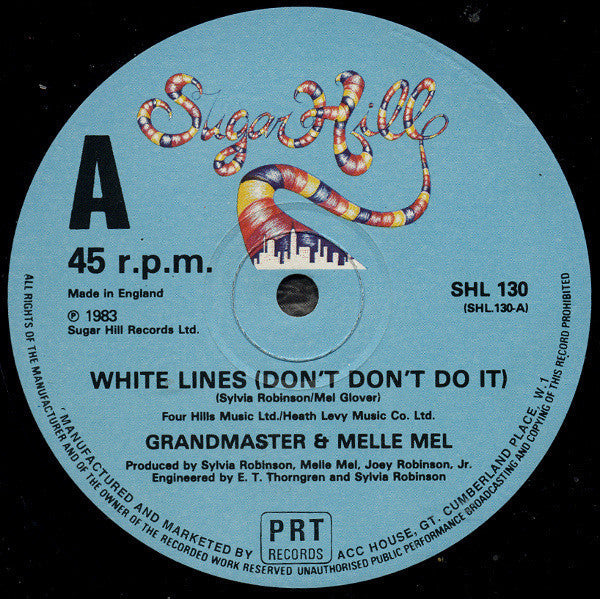 Grandmaster Flash & Melle Mel - White Lines (Don't Don't Do It) - The Funkadoobian