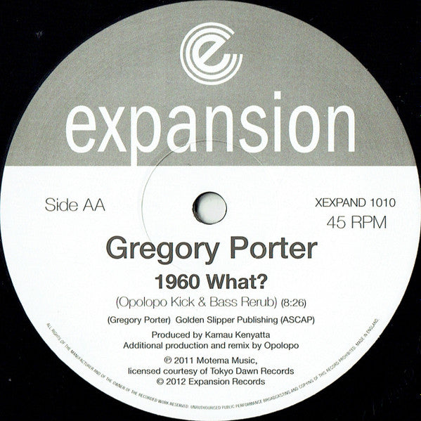 Gregory Porter - 1960 What - The Funkadoobian