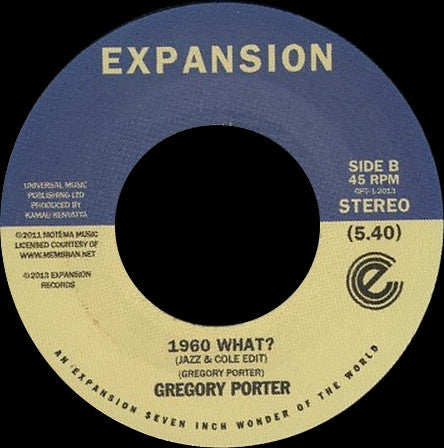 Gregory Porter - On My Way To Harlem / 1960 What (Jazz & Cole Edits) - The Funkadoobian