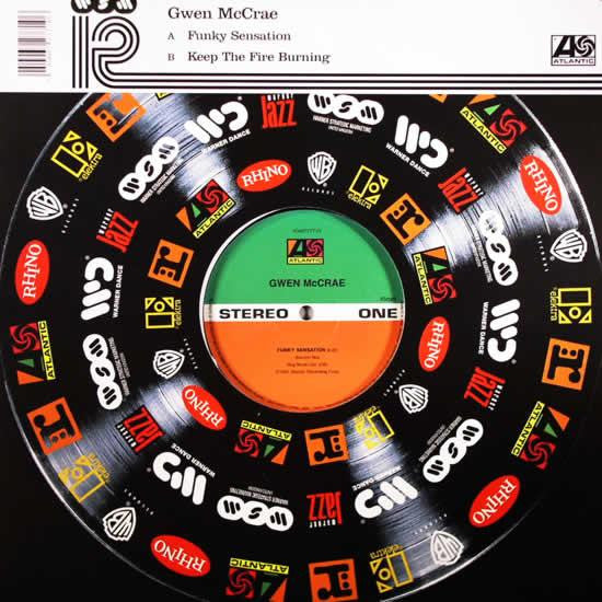 Gwen McCrae - Funky Sensation / Keep The Fire Burning - The Funkadoobian