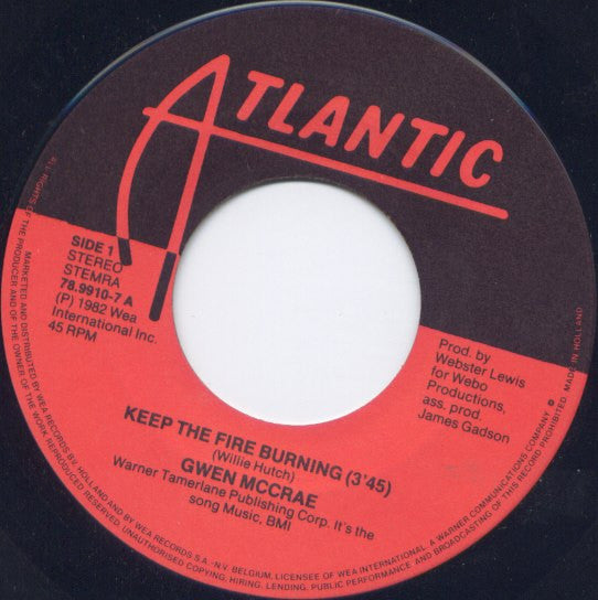Gwen McCrae - Keep The Fire Burning - The Funkadoobian