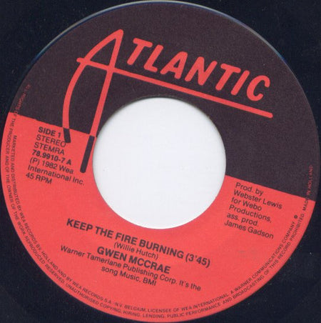 Gwen McCrae - Keep The Fire Burning - The Funkadoobian