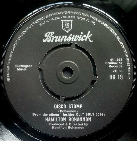 Hamilton Bohannon - Disco Stomp