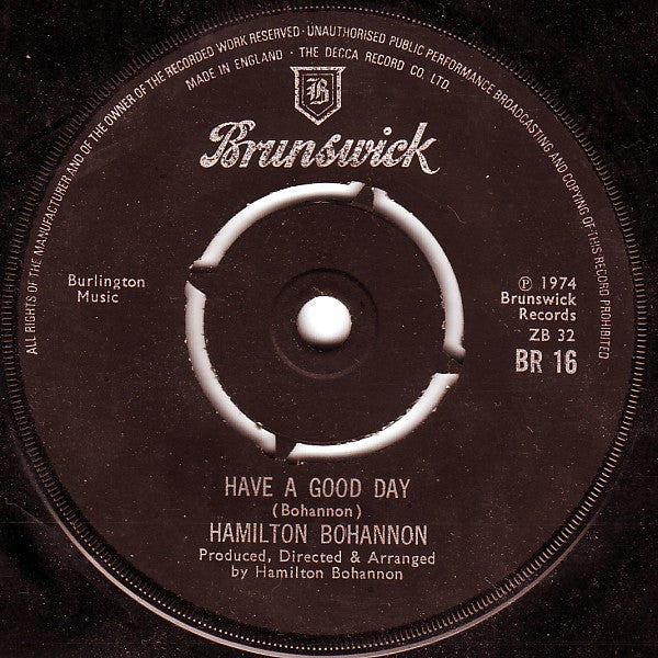 Hamilton Bohannon - South African Man
